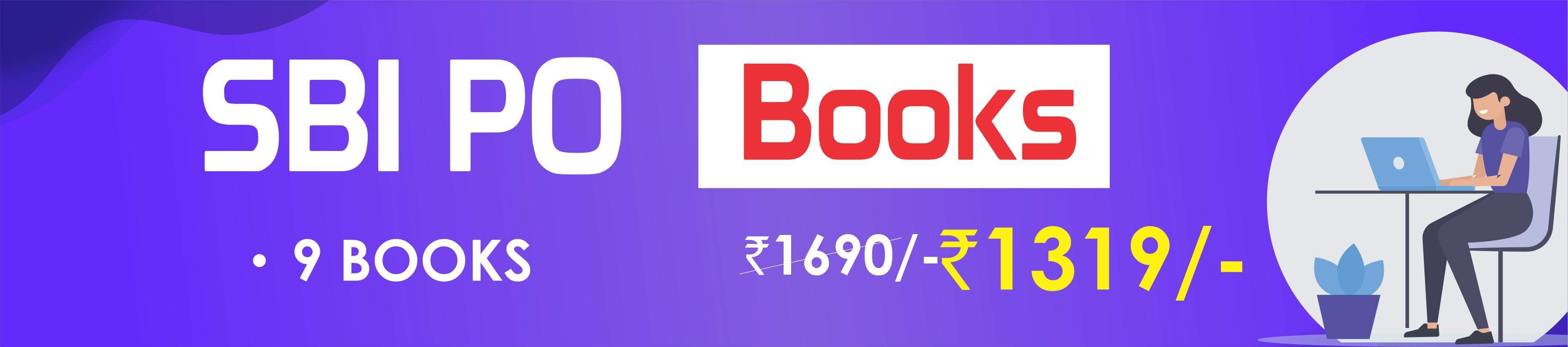 SBI PO Books