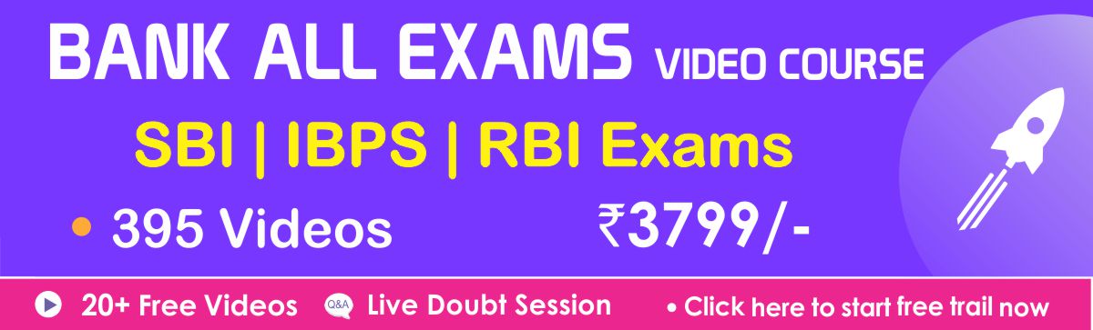Bank All Exams Video Course