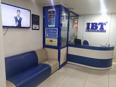 Front desk view at IBT Chandigarh